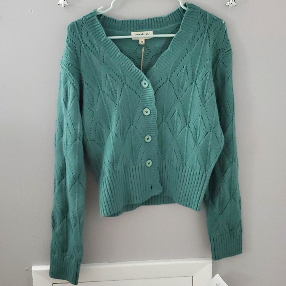 Boutique Teal button up